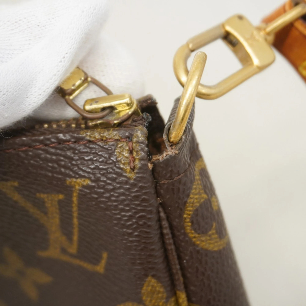 LOUIS VUITTON Brown Monogram Pochette Pouch - Picture 7 of 10
